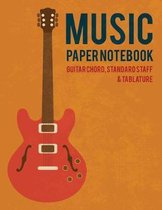 Music Paper Notebook