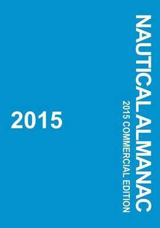 2015 Nautical Almanac - cover