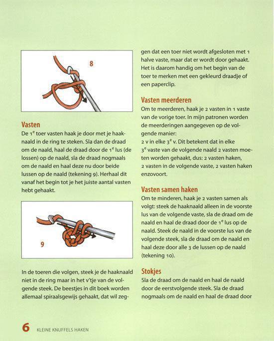 Kleine knuffels haken