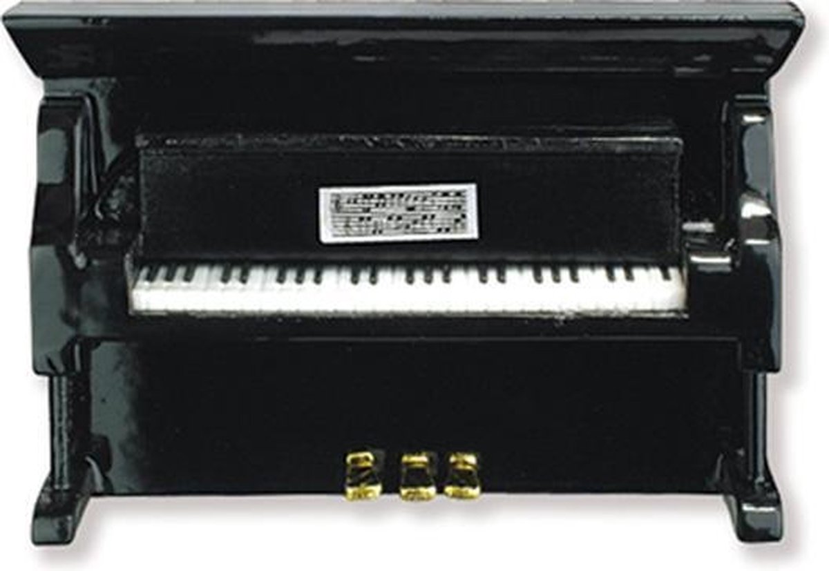 Upright piano magnetic