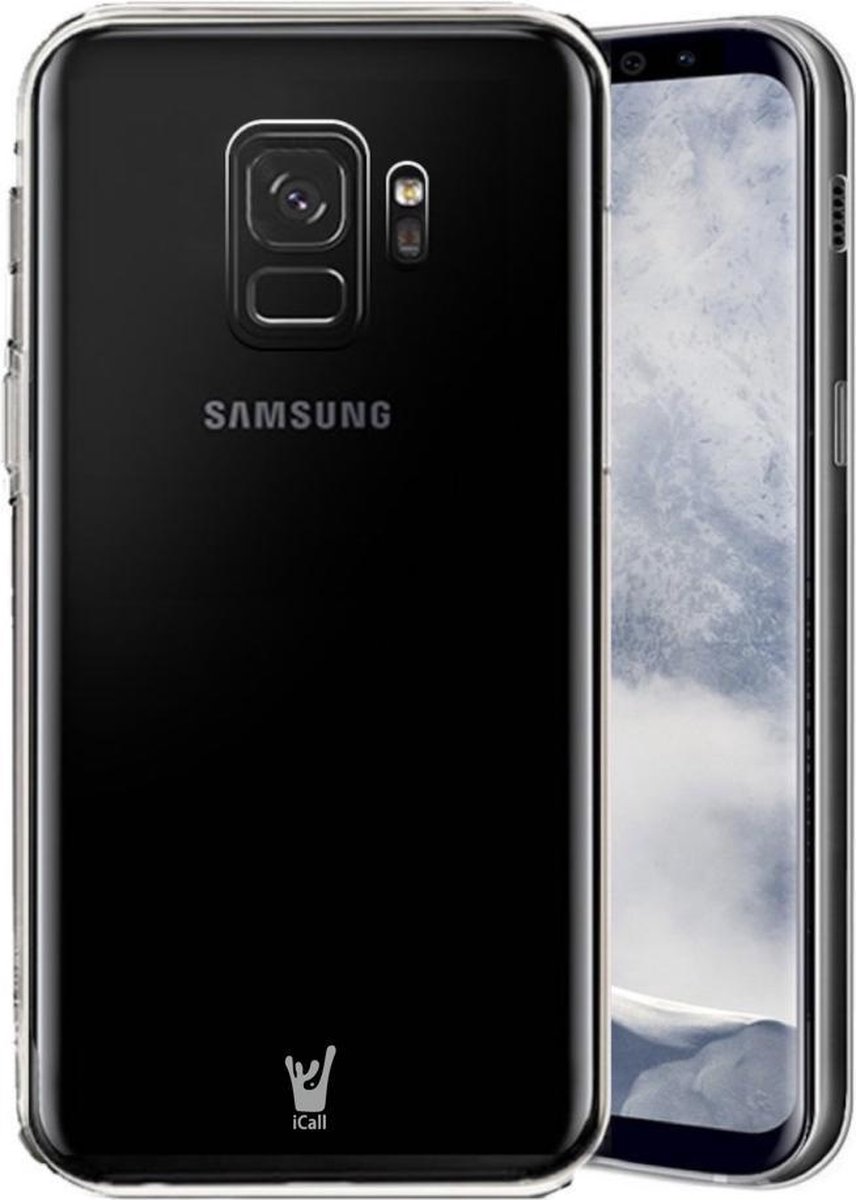 Hoesje geschikt voor Samsung Galaxy S9 - Soft TPU Case Transparant (Silicone Hoesje)