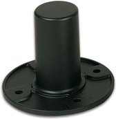 Luidsprekerhouder, Ø 35.5 mm, metaal, zwart