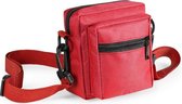 Toppers - Mini schoudertasje rood 11 cm - schoudertassen en heuptassen