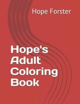 Hope's Adult Coloring Book