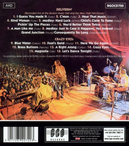 Deliverin Crazy Eyes, Poco CD (album) Muziek bol