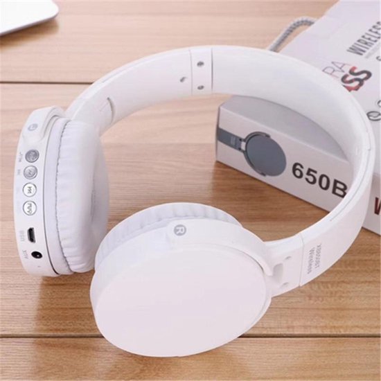 Bluetooth koptelefoon over ear, draadloze koptelefoon en vaste Inklapbaar  headsets met... | bol.com