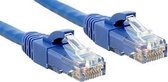 Lindy 45471 netwerkkabel 0,5 m Cat6 U/UTP (UTP) Blauw