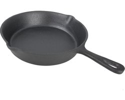 Gietijzeren Koekenpan 20 cm - Traditioneel & Ovenbestendig