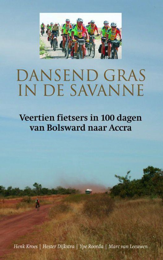 Cover van het boek 'Dansend gras in de savanne' van Henk Kroes