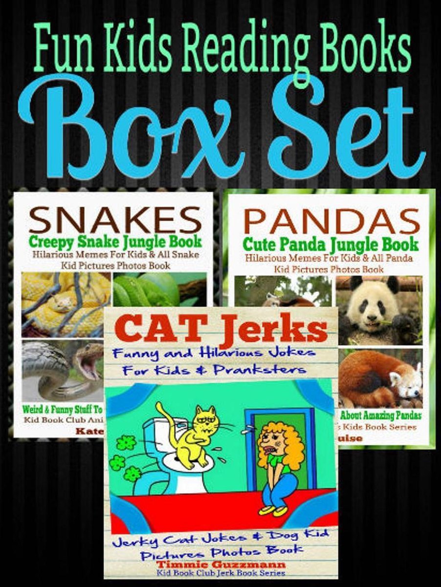 Bol Com Fun Kids Reading Books Box Set Snakes Creepy Snake Jungle Book Hilarious Memes For