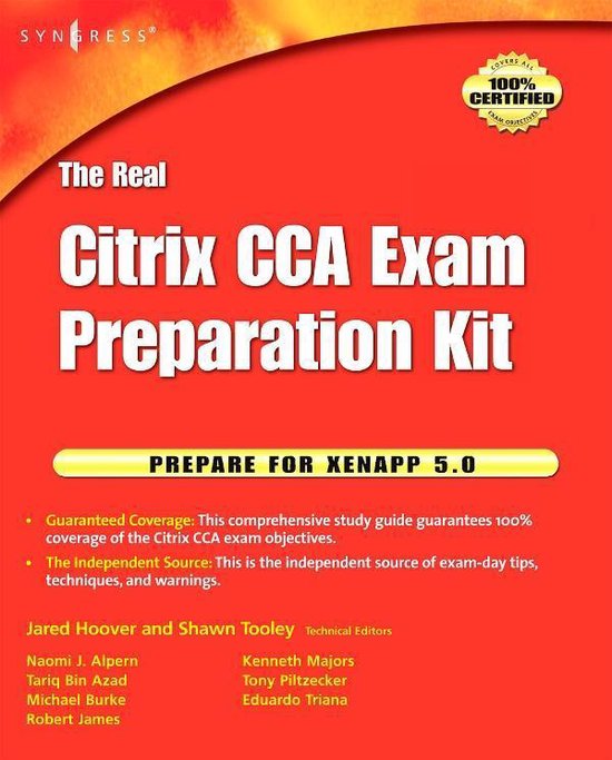 The Real Citrix CCA Exam Preparation Kit - cover