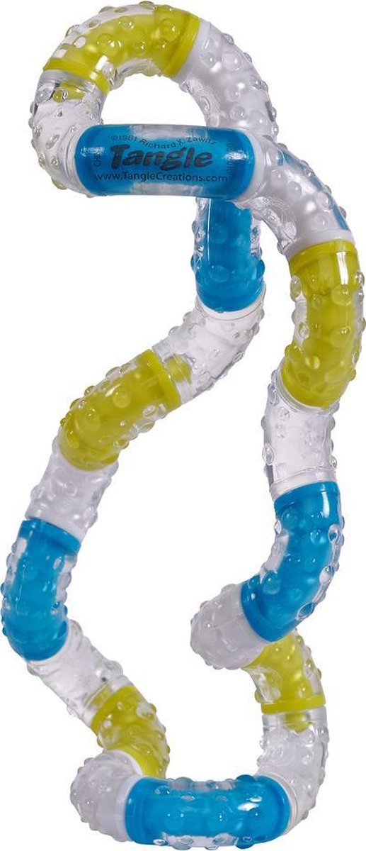 Tangle Relax Therapy (BrainTools Imagine) - Blauw Geel - Tangle Toys