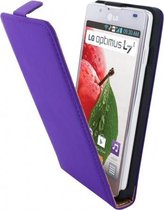 Mobiparts Premium Flip Case LG Optimus L7 II Purple