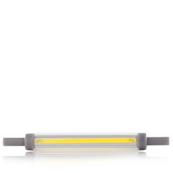 Verslaafd Ritueel Snel LED Lamp R7s Dimbaar 118mm 360º COB 9W 900Lm 35.000H Warm Wit | bol.com