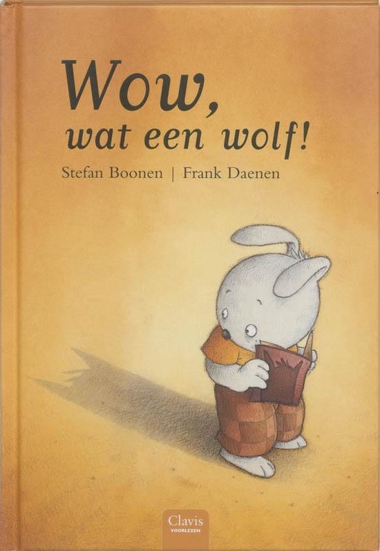 Cover van het boek 'Wow, wat een wolf!' van Stefan Boonen
