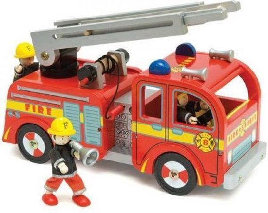 Camion pompiers Tender Leaf Toys