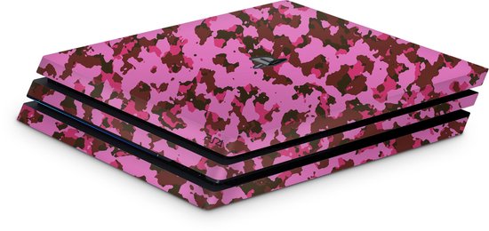 Playstation 4 Pro Console Skin Camo Roze