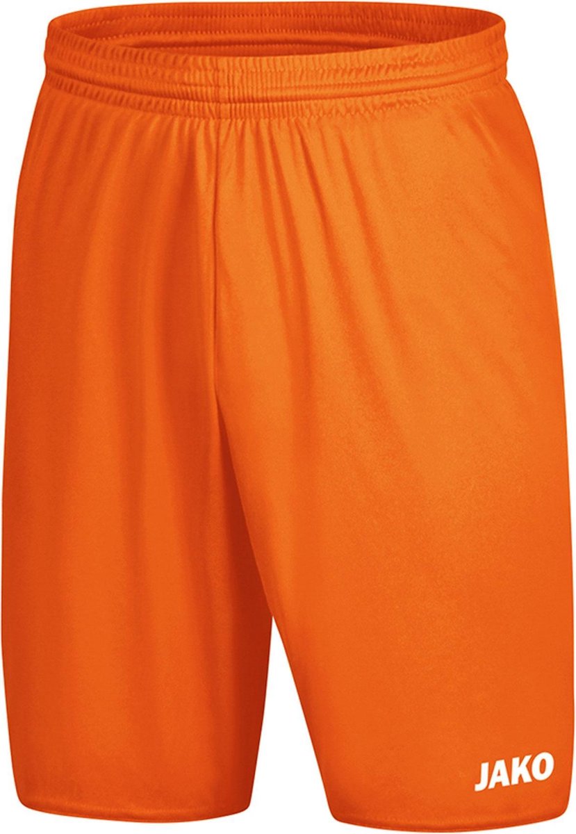 Jako Manchester 2.0 Short Kinderen - Fluo Oranje | Maat: 140
