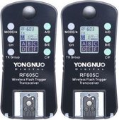 Yongnuo RF-605C wireless flashtrigger set Canon