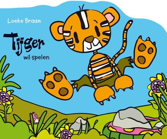 Cover van het boek 'Tijger wil spelen'