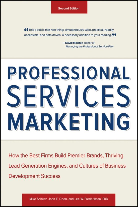 Professional Services Marketing - cover