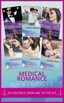 Omslag Medical Romance July 2016 Books 1-6