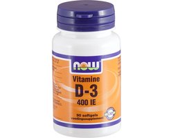 NOW Foods Vitamine D3 - 180 capsules - 180 stuks