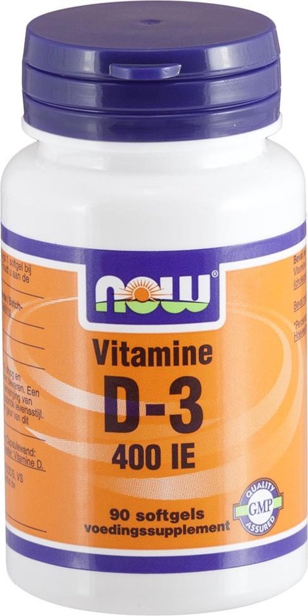 Goedkoopste Now Foods Vitamine D3 - 180 capsules