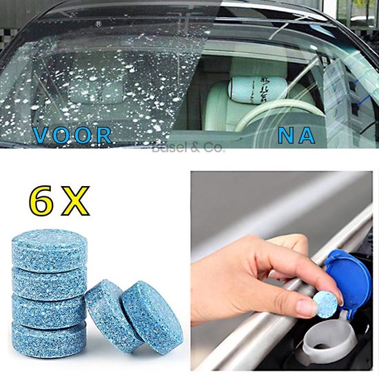 Ramen wassen van je auto met deze han handige glasreiniger tablet | bol.com