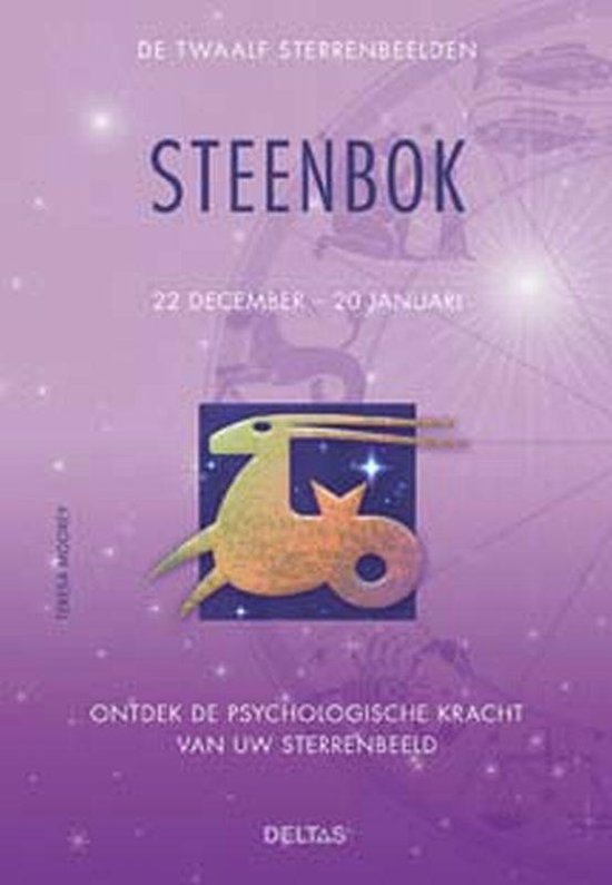 Cover van het boek 'De twaalf sterrenbeelden / Steenbok' van Teresa Moorey