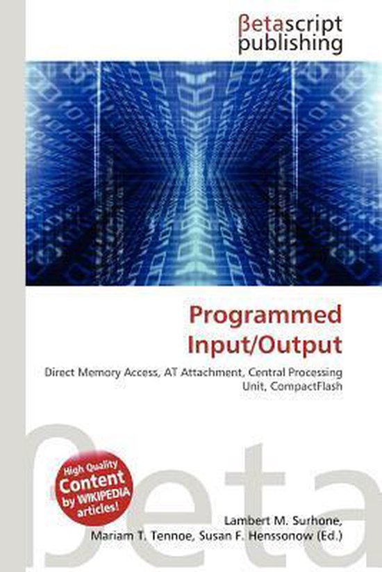 Programmed Input/Output | 9786134553247 | Boeken | bol.com