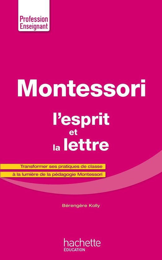 Montessori, l'esprit et la lettre - cover