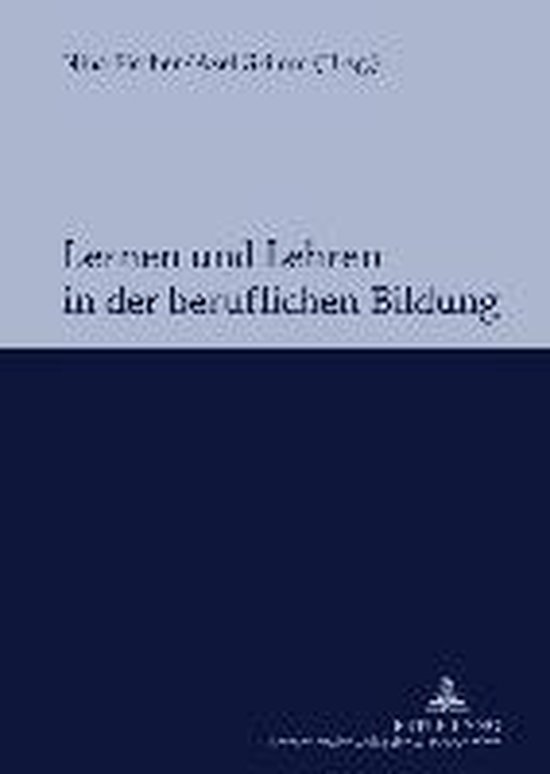 Lernen und Lehren in der beruflichen Bildung - cover