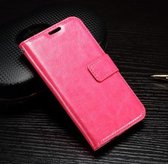 Cyclone cover wallet case hoesje LG K4 roze