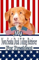 My Nova Scotia Duck Tolling Retriever for President