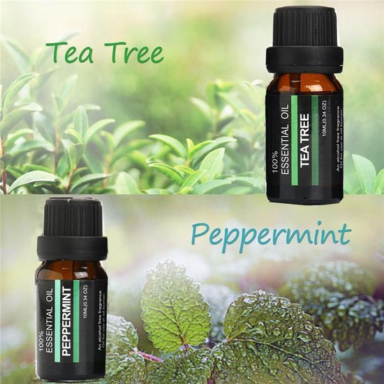 Etherische essentiële oliën voor geurverspreider of aromadiffuser - 14 stuks