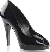 EU 36 = US 6 | FLAIR-474 | *4 1/2 Heel, 1/2 PF Peep-Toe Pump