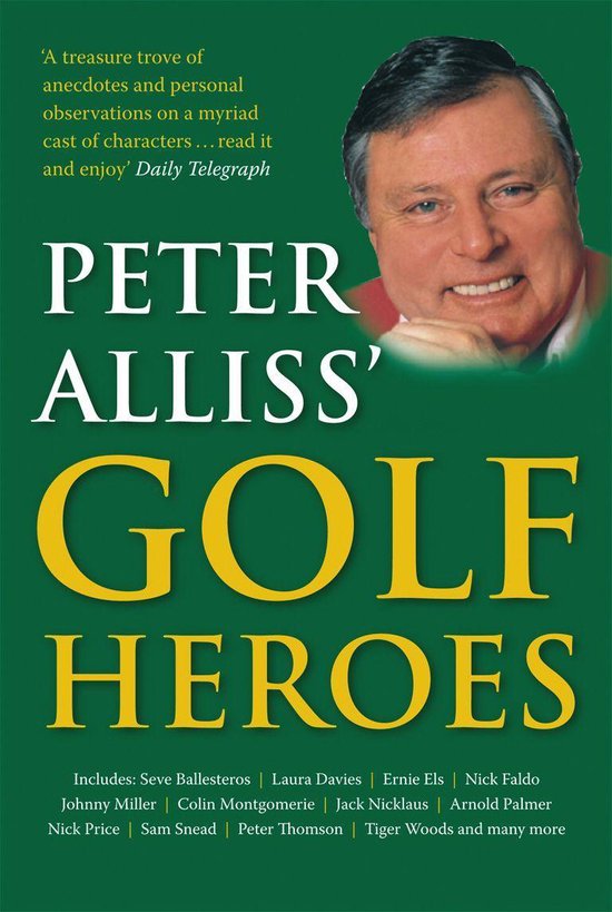 Peter Alliss' Golf Heroes - cover