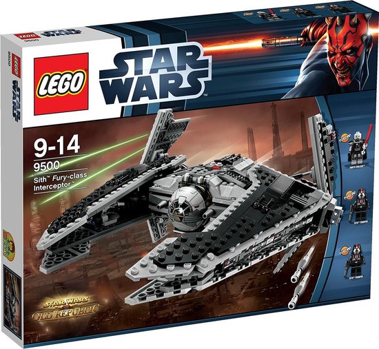 LEGO Star Wars Sith Fury-class Interceptor - 9500 | bol.com