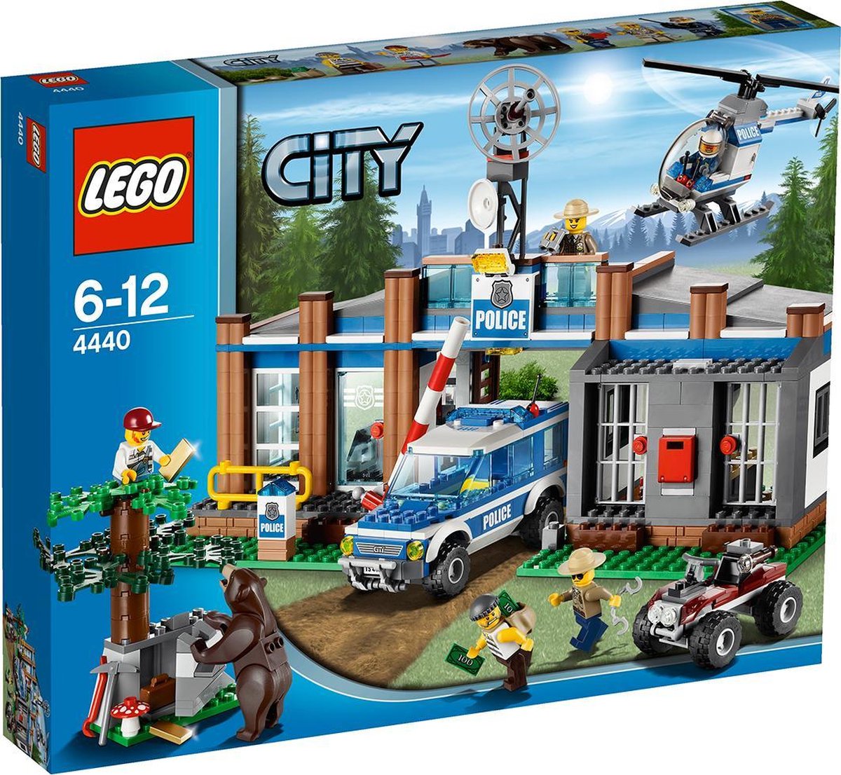 LEGO City Bospolitiebureau - 4440 | bol.com