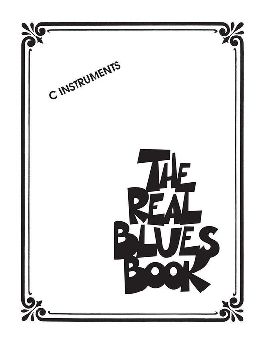 The Real Blues Book (Songbook) - cover