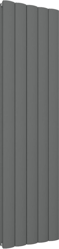 baden Eekhoorn knijpen Eastbrook Guardia Design radiator verticaal aluminium mat antraciet  180x47cm 2280 watt | bol.com