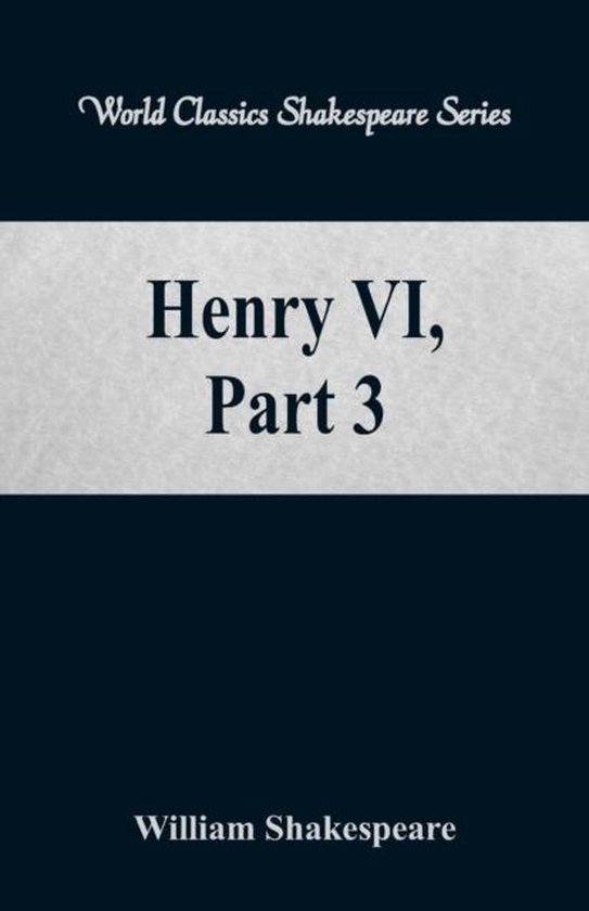 Henry VI, Part 3 - cover