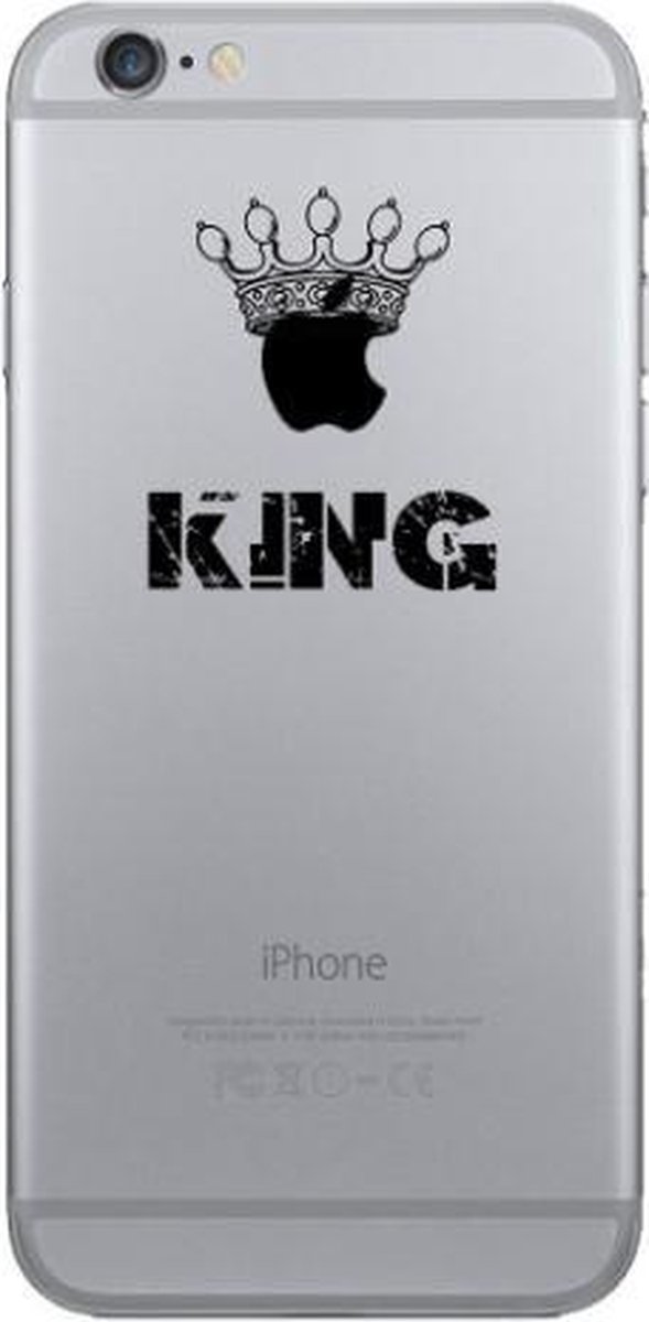 King siliconen cover hoesje voor de Apple Iphone 6 / 6S