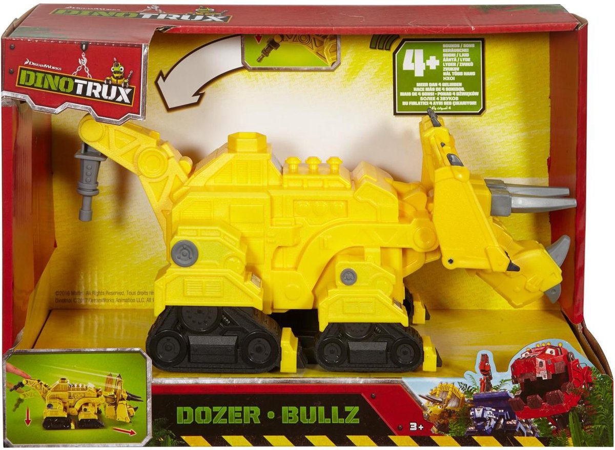 Mooie jurk Afrikaanse parallel Dinotrux Truck & Play Dozer - Speelfiguur | bol.com