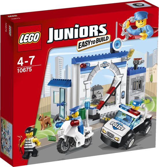 Opblazen Specialiteit Tips LEGO Juniors Politie de Grote Ontsnapping - 10675 | bol.com