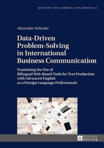Konzepte des Lehrens und Lernens 22 - Data-Driven Problem-Solving in International Business Communication