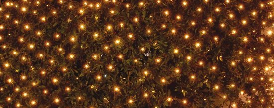 Anna's Collection Kerstverlichting - met timer - 252 LED - warm wit - 200x140cm - Anna's Collection