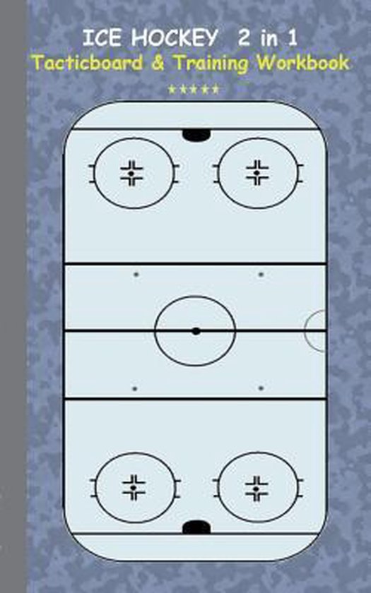 Ice Hockey 2 in 1 Tacticboard and Training Workbook