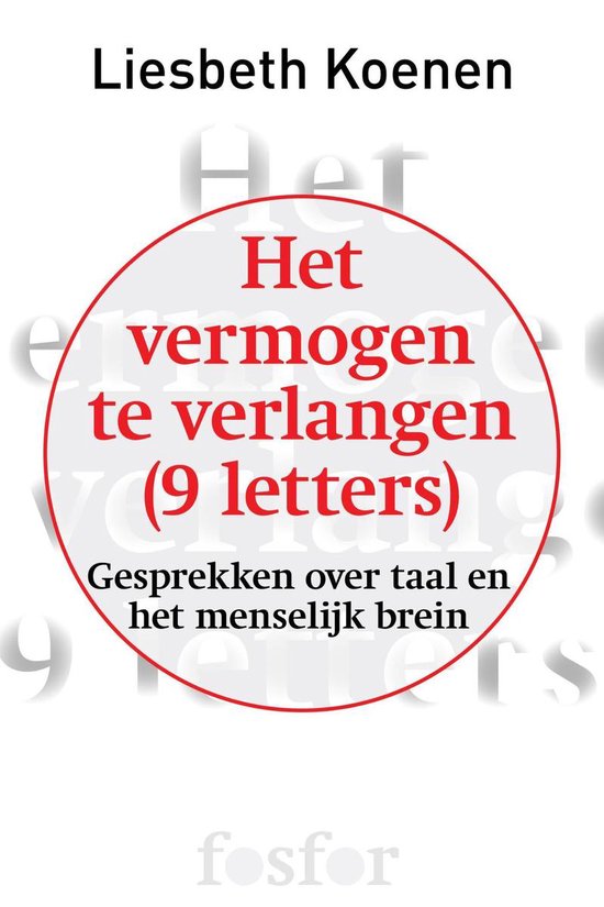 Het vermogen te verlangen (9 letters) - cover
